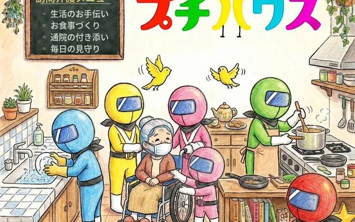 ご自宅にうかがう訪問介護のようす